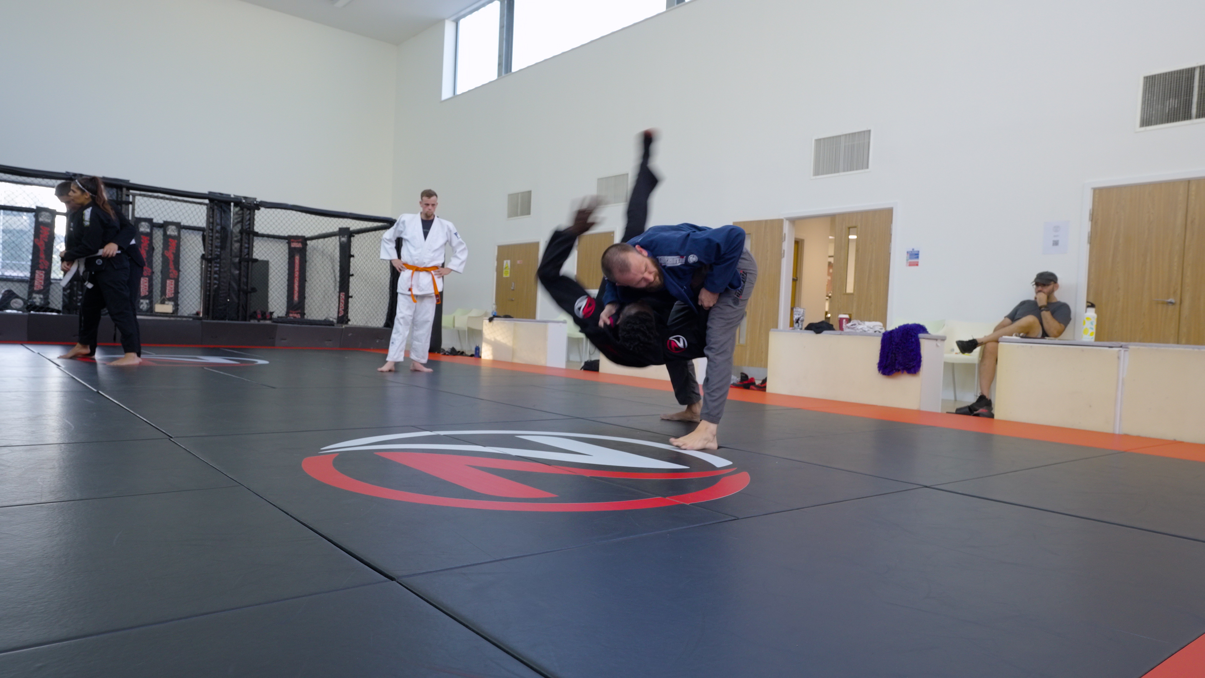 Judo training at Zilla Training Maidstone