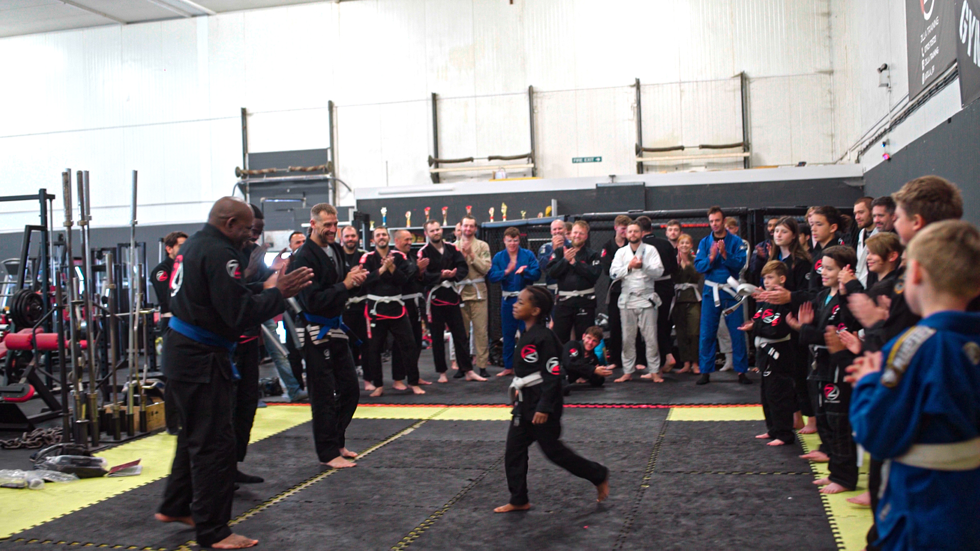 Grading at Zilla Training