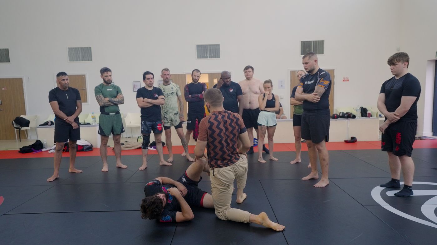 No Gi grappling at Zilla Combat Academy